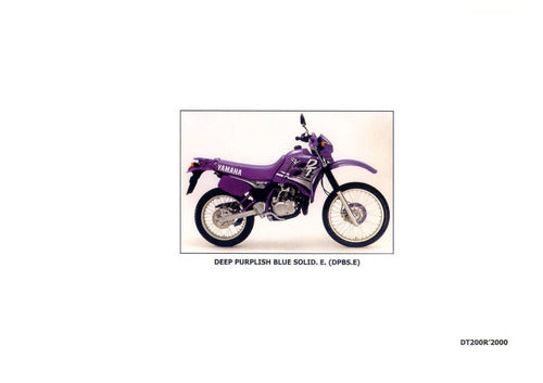 Catalogo De Peças Yamaha Dt 200 -