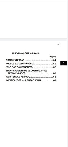Manual De Serviço E Catálogo De Peças 7fg Séries.
