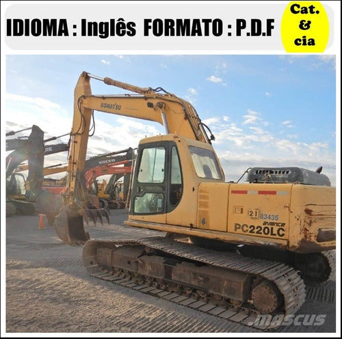 Catalogo De Pecas Escavadeiras Komatsu - Pc220lc-6z