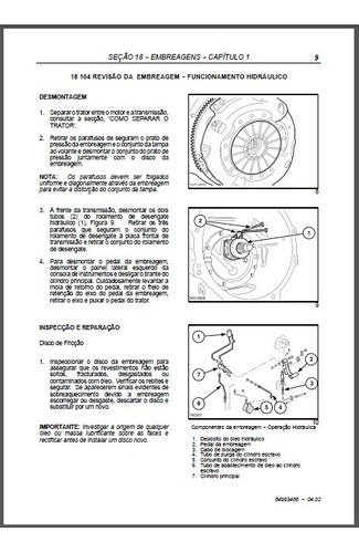 Manual De Serviço Trator New Holland Serie Ts