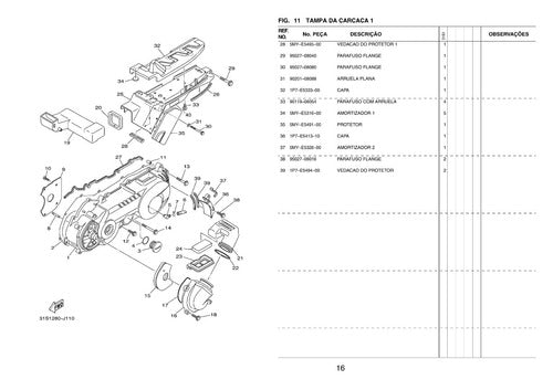 Catalogo De Peças Yamaha Neo 2009 -