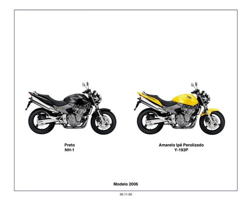 Catálogo De Peça Honda Cb600f Hornet 06