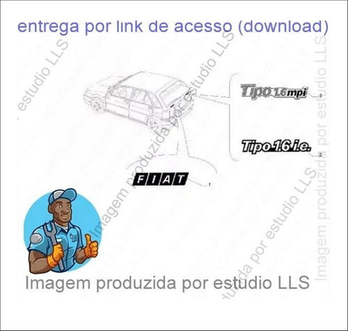 Catálogo Peças Fiat Tipo 1.6 Mpi 8v 1996 - 1997