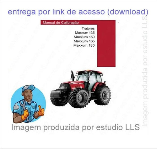 Manual Serviço Calibração Case Maxxum 135 150 165 180