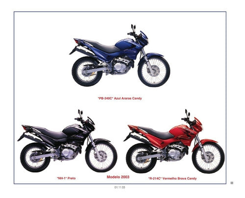 Nx4 Falcon (00 A 04) - Catálogo De Peças Honda -