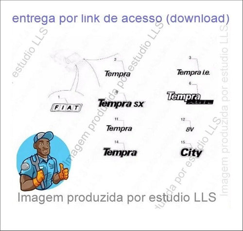 Catálogo Peças Fiat Tempra 2.0 8v 1992 - 1999