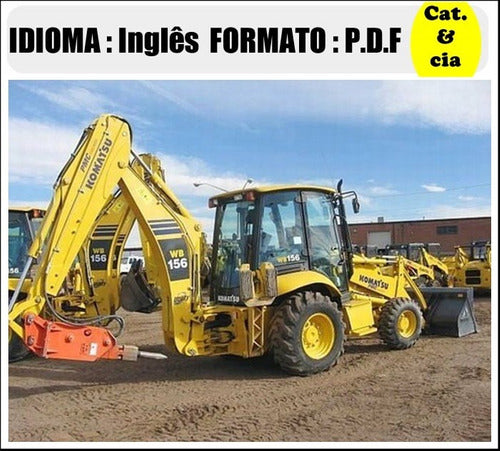 Catalogo De Pecas Retroescavadeiras Komatsu - Wb156-5