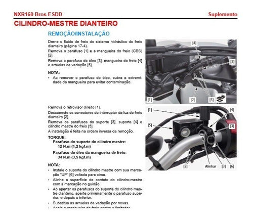 Manual De Serviço Honda Nxr160 Bros Esdd 2018 2019