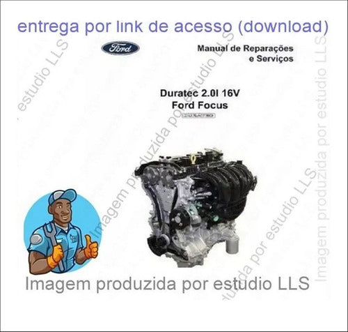 Manual Reparação Serviço Ford Duratec 2.0 16v 2004 - 2008