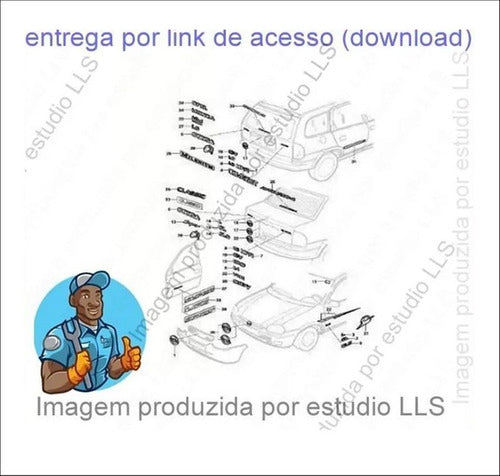 Catálogo Peças Gm Chevrolet Corsa Classic 1996 - 2006