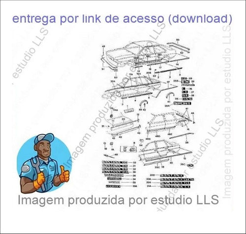 Catálogo Peças Vw Santana Quantum 1.8 2.0 1984 - 1991