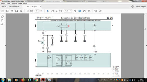 Esquema Eletrico Completo Vw 15-190 E 17-230 Mwm
