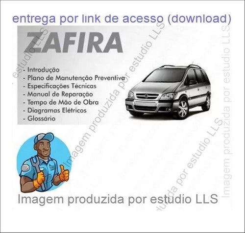 Manual Reparações Serviço Chevrolet Zafira 4ª Ed 2004