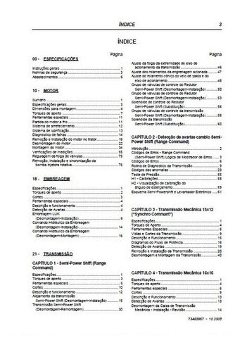 Manual De Serviços Tratores Nh Linha TM