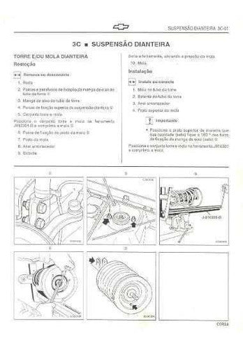 Manual Reparações Mecânica Serviço Gm Chevrolet Corsa 19
