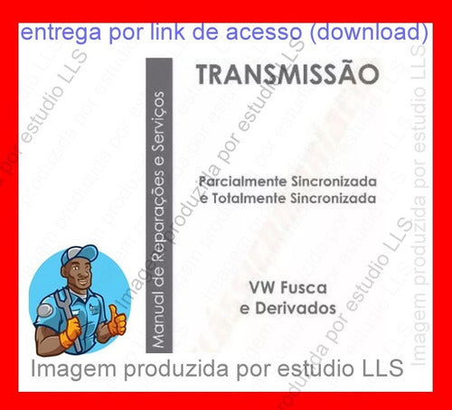Manuais Reparação Mecânica Oficina Fusca 1600- Super Sele