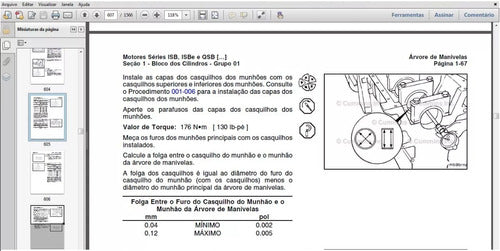 Manual Serviço Motor Cummins Isb Eletronico-completo 1500pgs