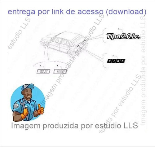 Catálogo Peças Fiat Tipo Slx 2.0 8v 1994 - 1995