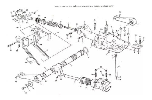 Catálogo Peças Tratores Massey Ferguson Mf 50x