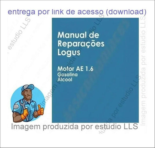 Manual Reparação Serviço Motor Ae 1.6 Gas Álc Vw Logus