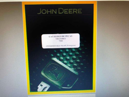 Catálogo De Peças Trator John Deere 7500