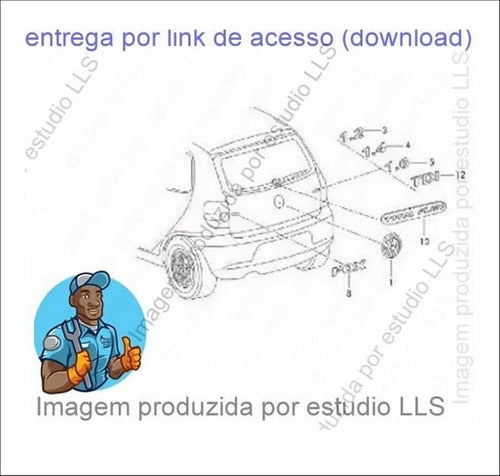 Catálogo Peças Volkswagen Spacefox 1.6 2005 - 2010
