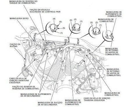 Manual De Serviços - Honda Shadow 750 2010/2014