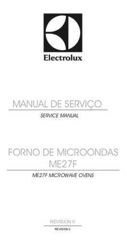 Manual De Serviço Forno Microondas Me 27 F Electrolux