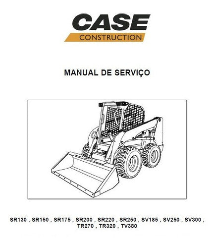 Manual De Serviço Mini Carregadeira Case Construction