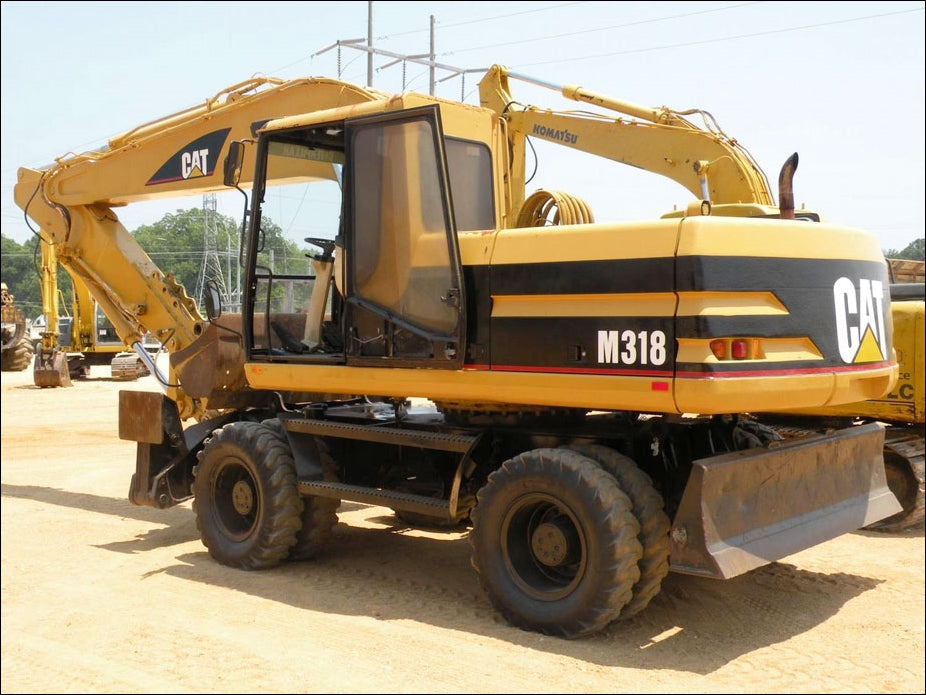 Manual de Serviço CATERPILLAR - M318 - Escavadeira De Rodas (Inglês) PDF