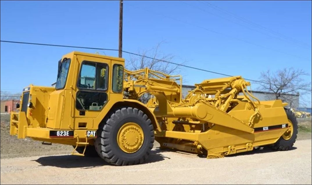 Manual de Serviço CATERPILLAR - 623E - Raspador De Rodas (Inglês) PDF