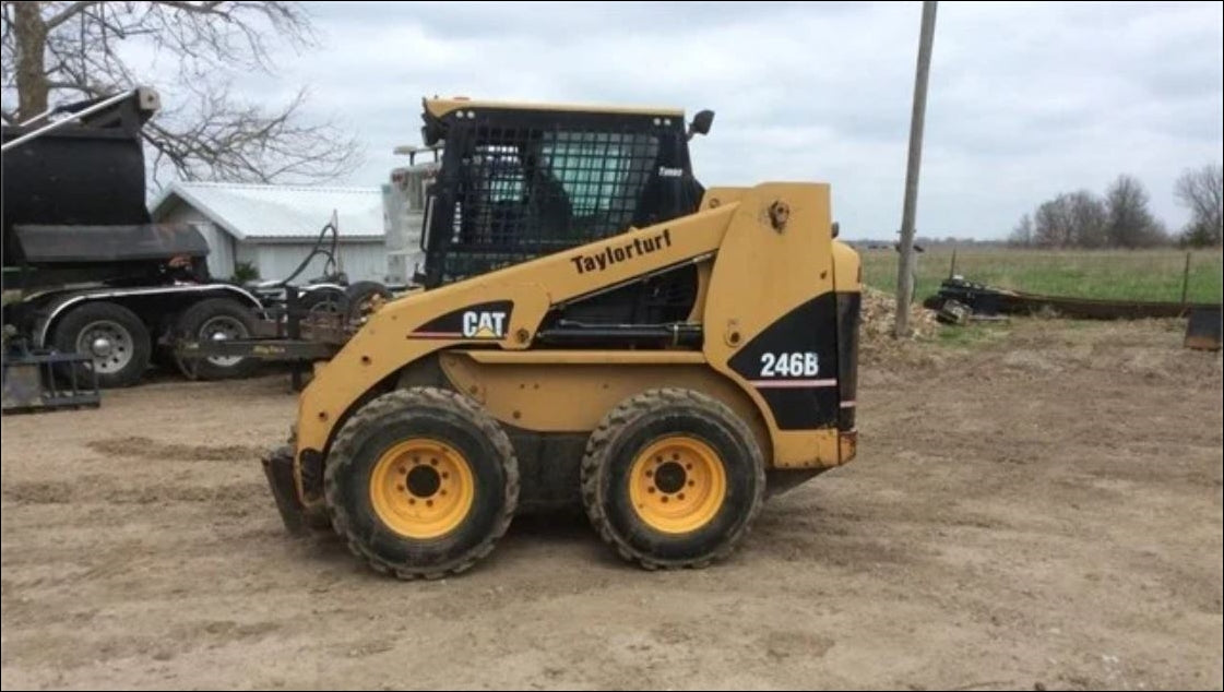Manual de Serviço CATERPILLAR - 246B - Mini Carregadeira (Inglês) PDF
