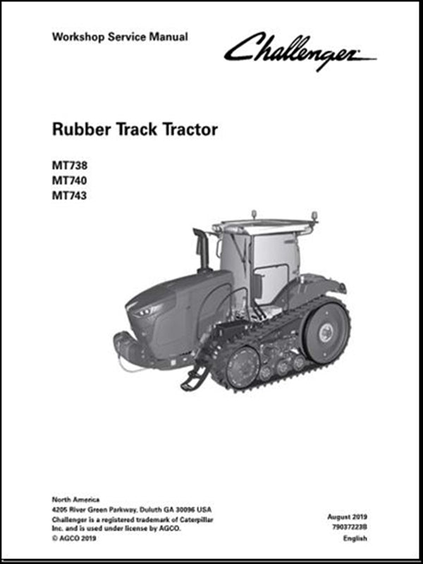 Service Manual CHALLENGER - MT738,MT740,MT743 - Tratores