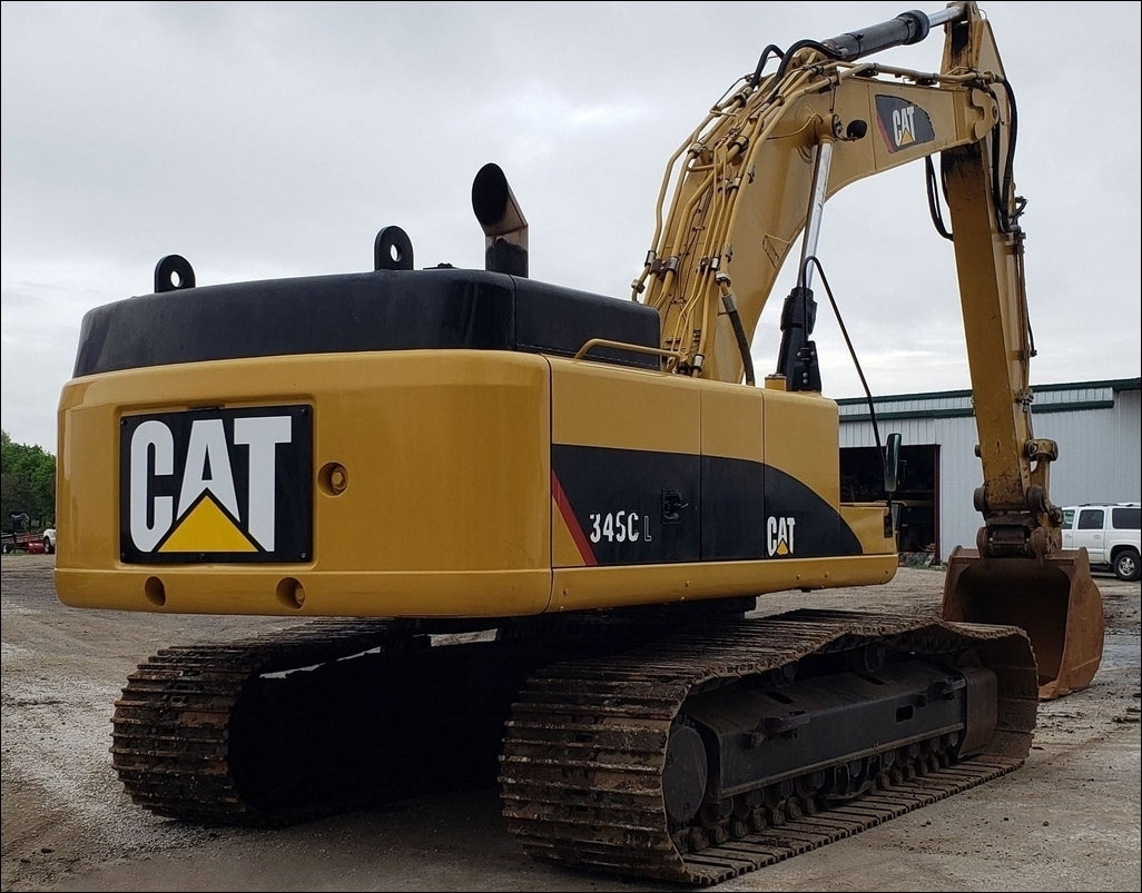 Manual de Serviço CATERPILLAR - 345CL - Escavadora (Inglês) PDF