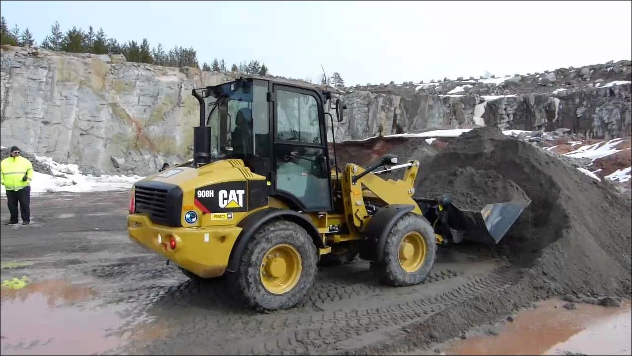 Manual de Serviço CATERPILLAR - 908H - Carregadeira De Rodas Compacta (Inglês) PDF