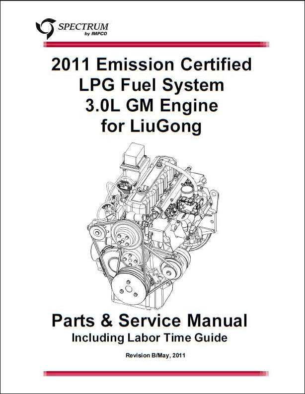 Manual De Serviços LIUGONG - LPG FUEL SYSTEM 3.0 GM ENGINE