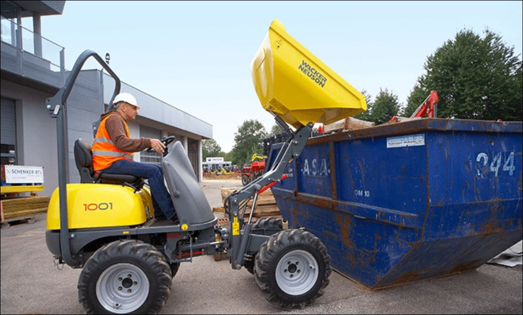 Catalogo De Peças WACKER NEUSON - 1001-AB - DUMPER - INGLES