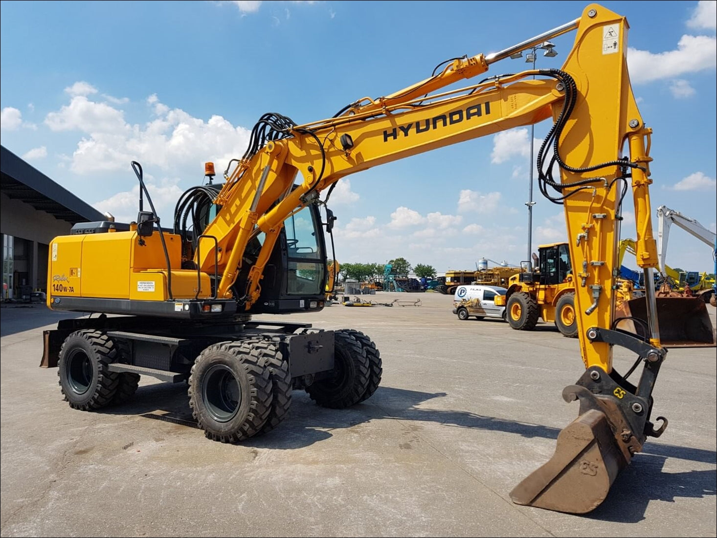 Manual De Serviço HYUNDAI - R140W-7A - Escavador De Rodas