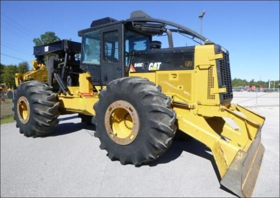 CATALOGO DE PEÇAS CATERPILLAR - 545C - WHEEL SKIDDER EM PDF