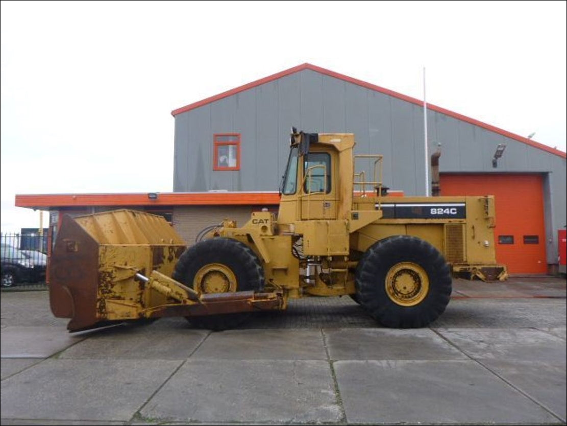 Manual de Serviço CATERPILLAR - 824C - Trator De Rodas (Inglês) PDF