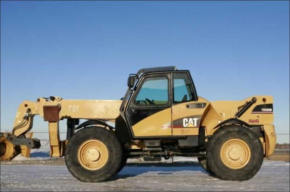Manual de Serviço CATERPILLAR - TH560B - Manipulador Telescópico (Inglês) PDF