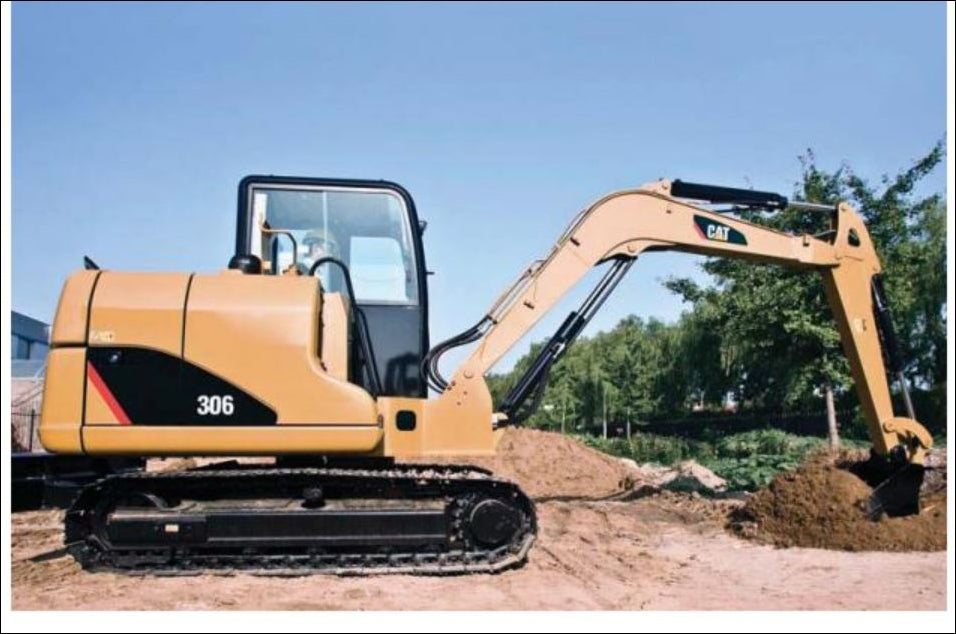 Manual de Serviço CATERPILLAR - 306 - Mini Escavadeira Hidráulica (Inglês) PDF