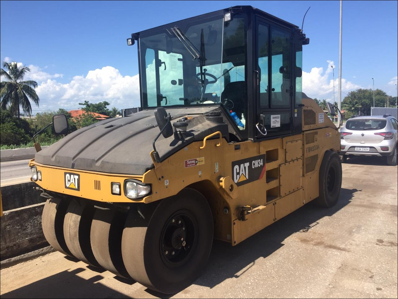 Manual de Serviço CATERPILLAR - CW34 - Rolo Compactador Pneumático (Inglês) PDF