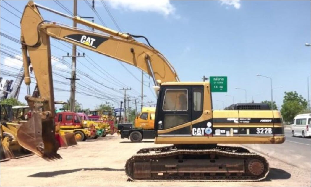 CATALOGO DE PEÇAS CATERPILLAR - 322B - ESCAVADEIRA EM PDF
