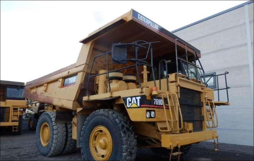 Manual de Serviço CATERPILLAR - 769D - Caminhão Fora De Estrada (Inglês) PDF