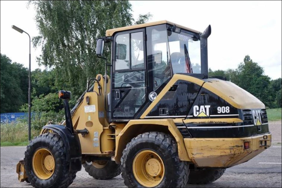 Manual de Serviço CATERPILLAR - 908 - Carregadeira De Rodas Compacta (Inglês) PDF