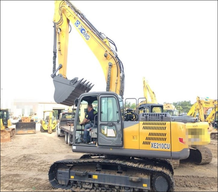 Manual Do Operador XCMG - XE210CU\XE240LC - Escavadeira Hidraulica