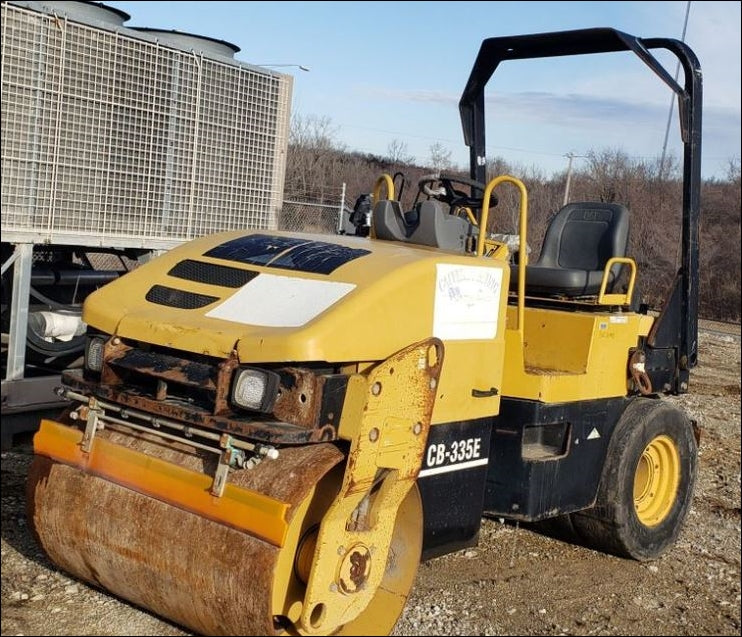 Manual de Serviço CATERPILLAR - CB-335E - Rolo Compactador Vibratório (Inglês) PDF