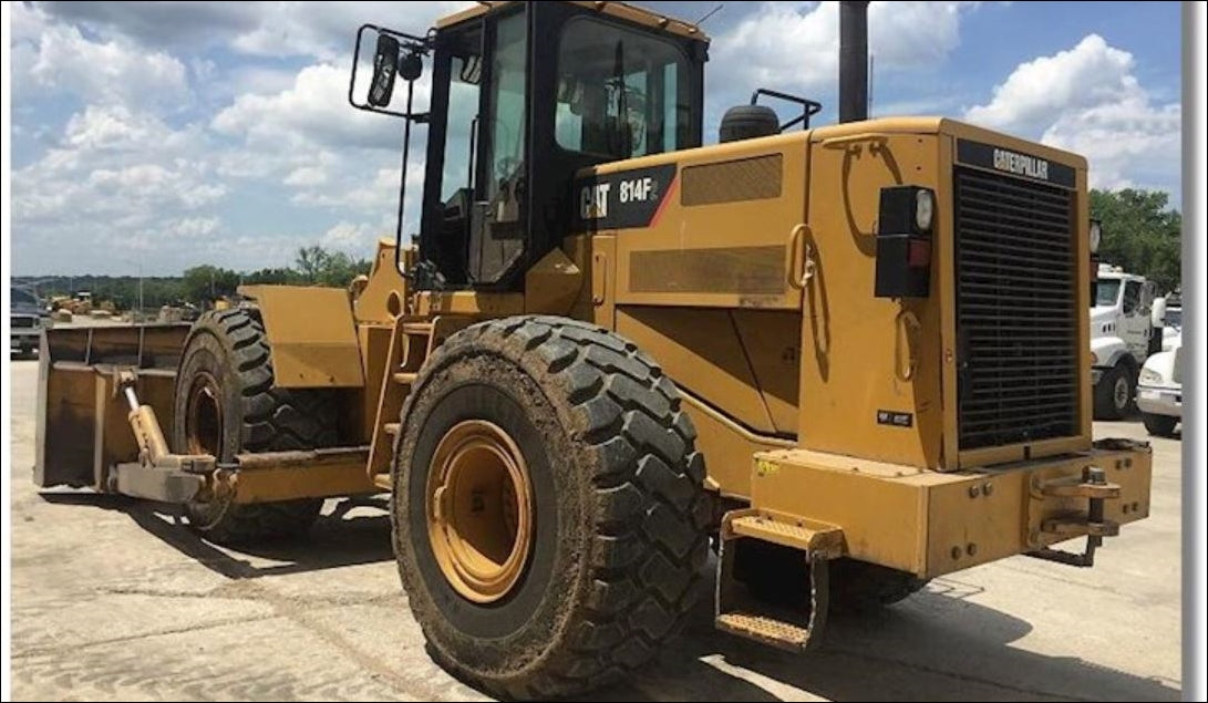 CATALOGO DE PEÇAS CATERPILLAR - 814F II - TRATOR DE RODAS EM PDF