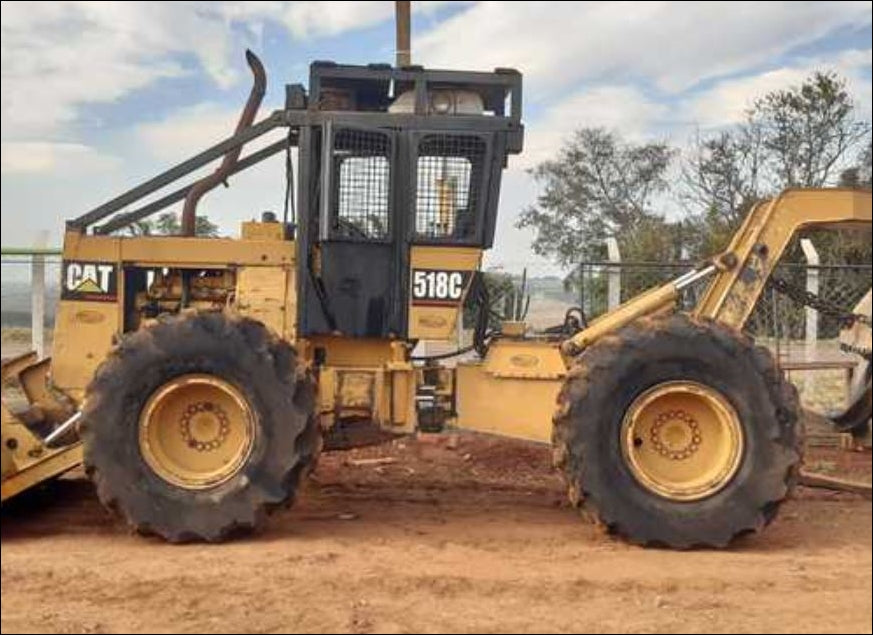 CATALOGO DE PEÇAS CATERPILLAR - 518C - WHEEL SKIDDER EM PDF